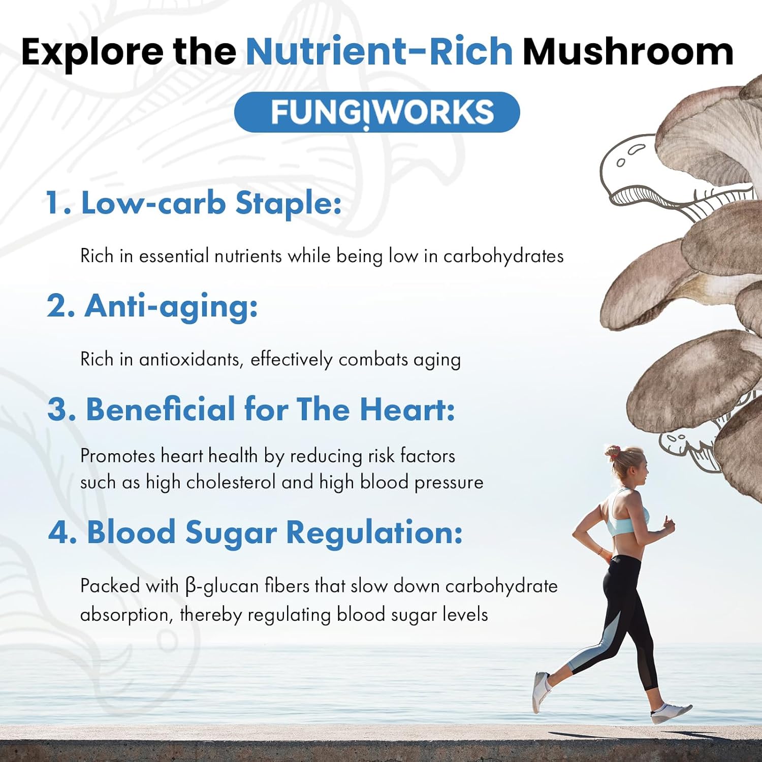 π Organic Blue Oyster Mushroom Grow Kit (4lbs), Made in USA - Image 7