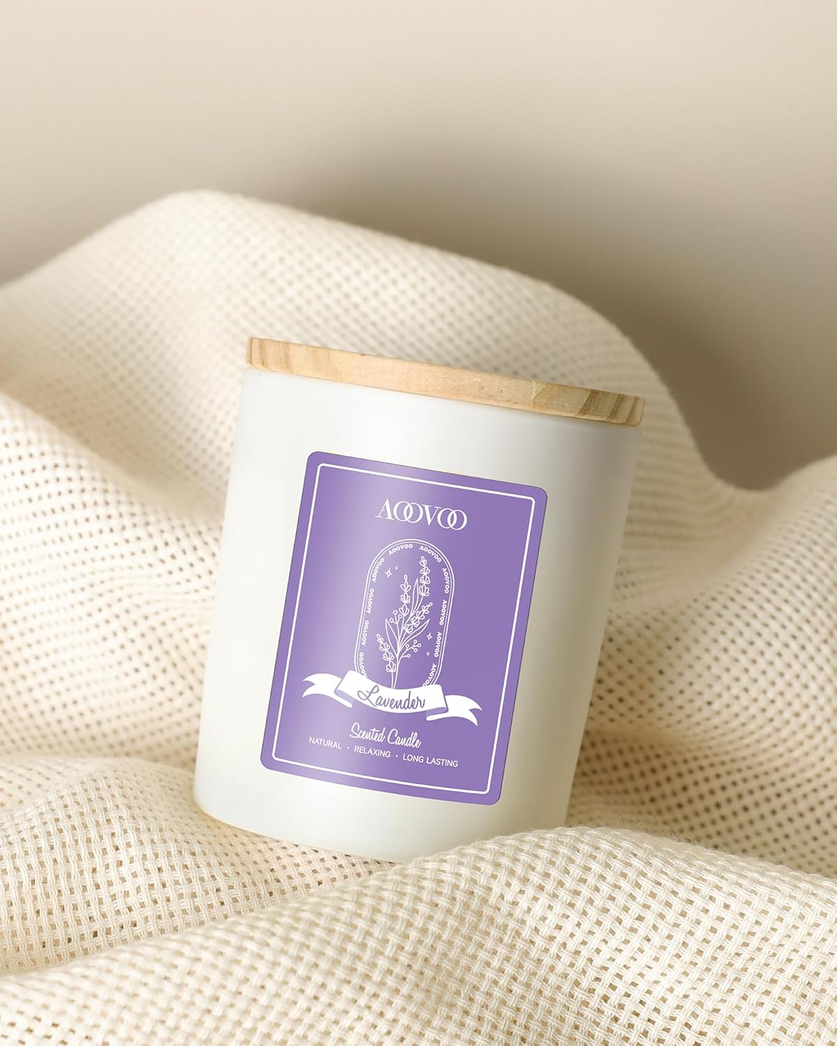 π―οΈ Lavender Scented Candle with Crystals (7 oz) - Image 7