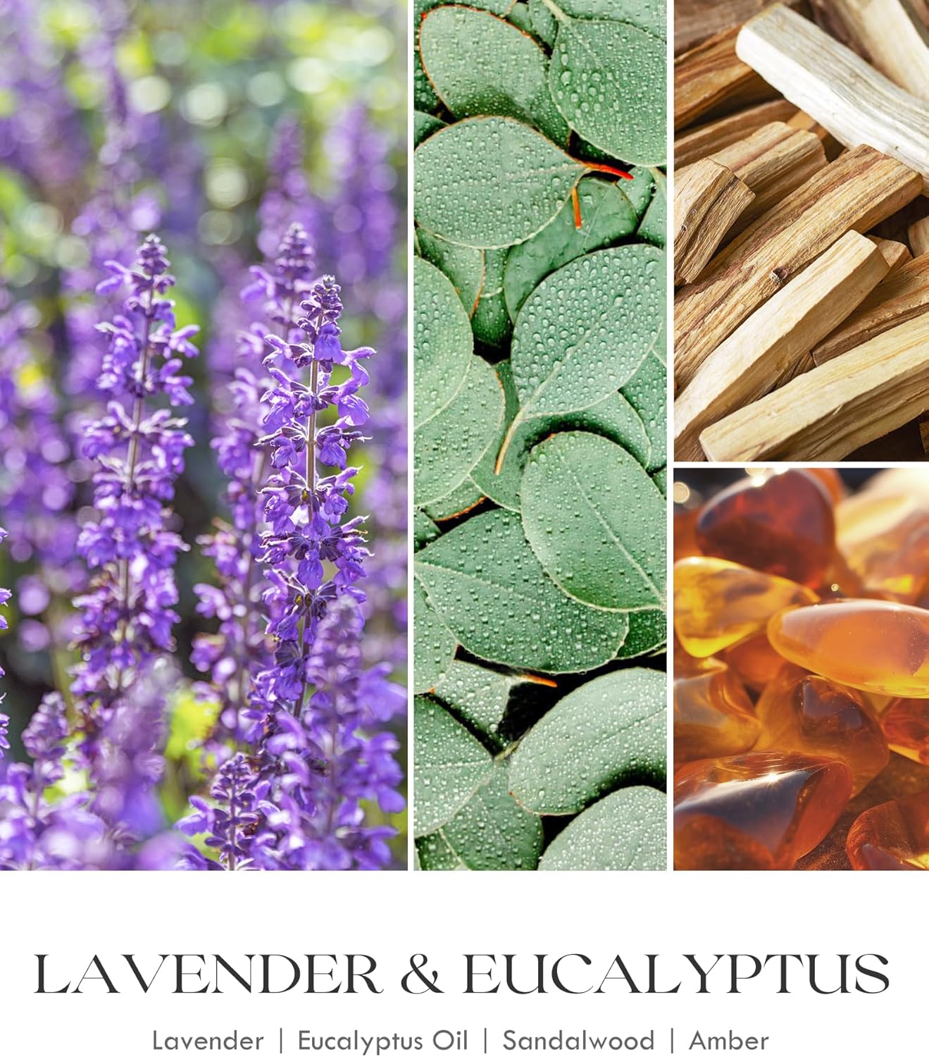 π―οΈ Lavender Scented Candle with Crystals (7 oz) - Image 4