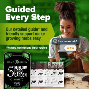 π± HOME GROWN Indoor Herb Garden Starter Kit